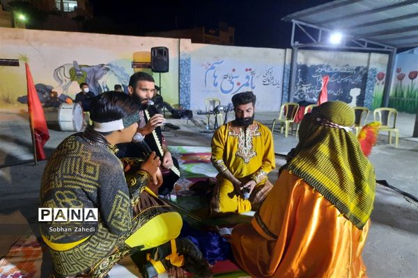 برگزاری مراسم شبیه‌خوانی در رودهن