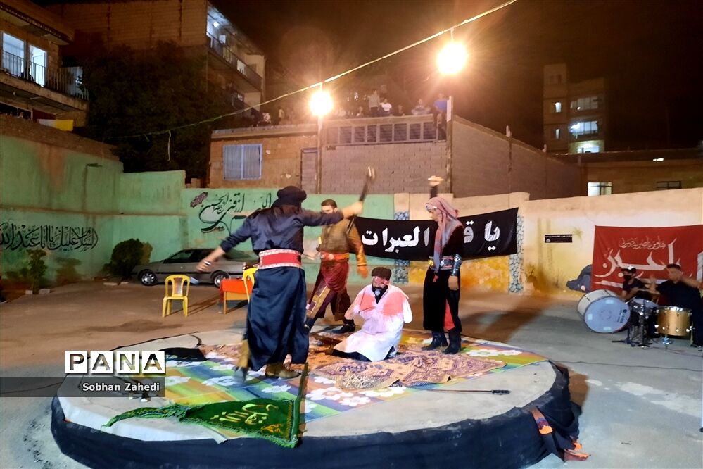 برگزاری مراسم شبیه‌خوانی در رودهن