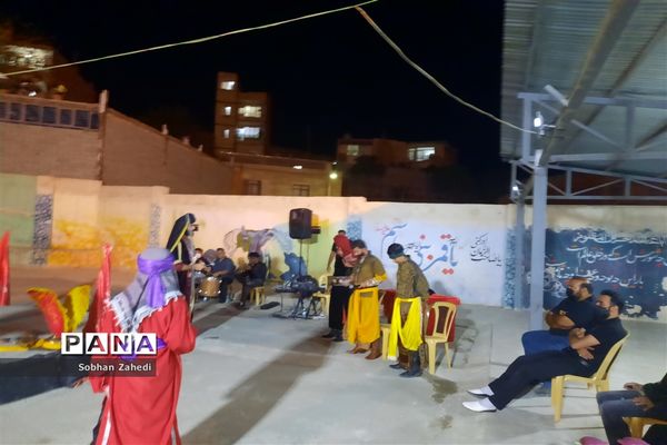 برگزاری مراسم شبیه‌خوانی در رودهن