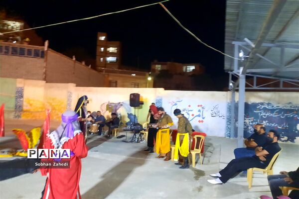 برگزاری مراسم شبیه‌خوانی در رودهن