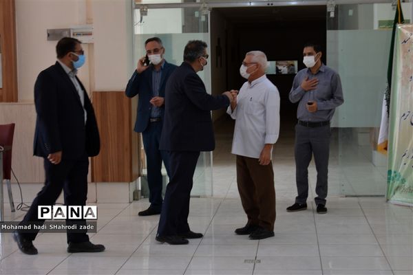 واکسیناسیون فرهنگیان ناحیه یک آموزش و پرورش مشهد در اردوگاه شهدای مدافع حرم