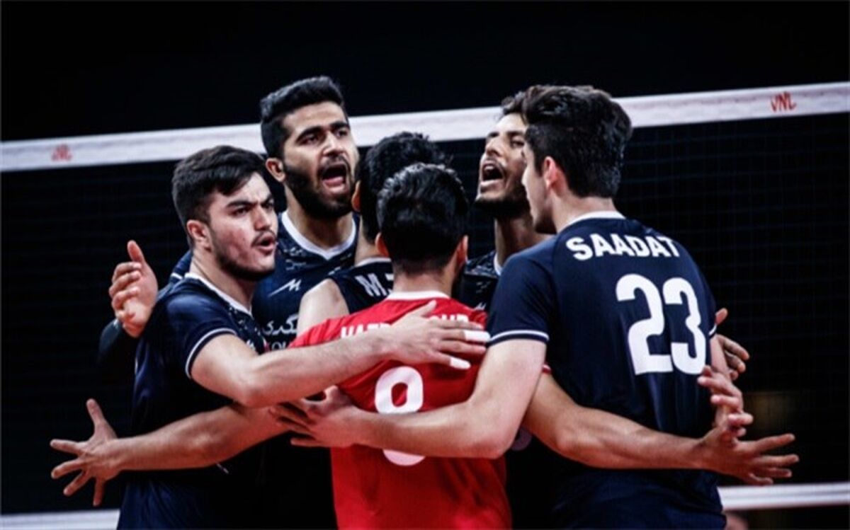 والیبال قهرمانی آسیا؛ ایران گام اول را محکم برداشت