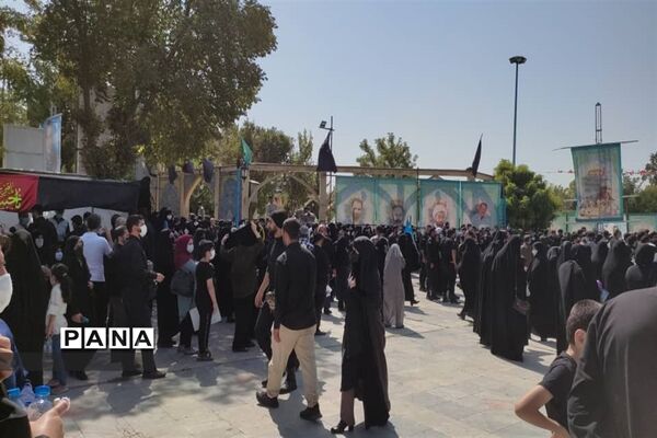 تشییع پیکر مطهر شهید محمد اینانلو در البرز
