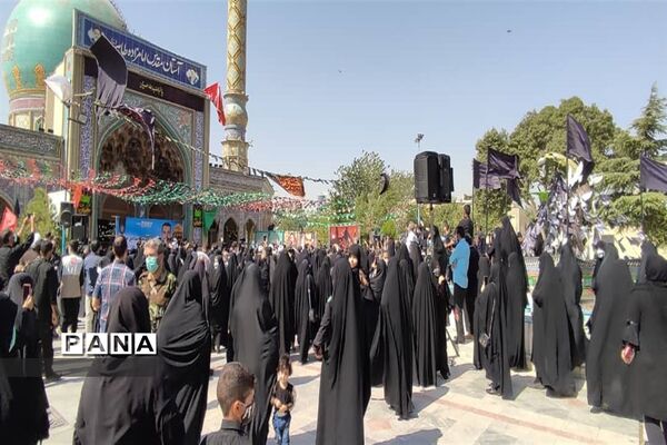 تشییع پیکر مطهر شهید محمد اینانلو در البرز