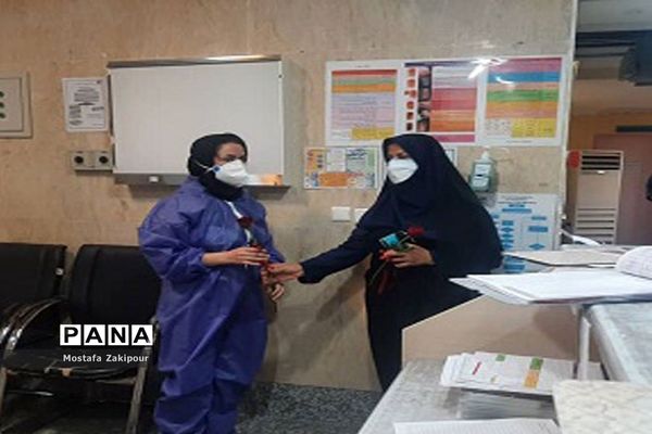 تقدیر از مدافعان سلامت مرکز آموزشی درمانی شهدای خلیج فارس