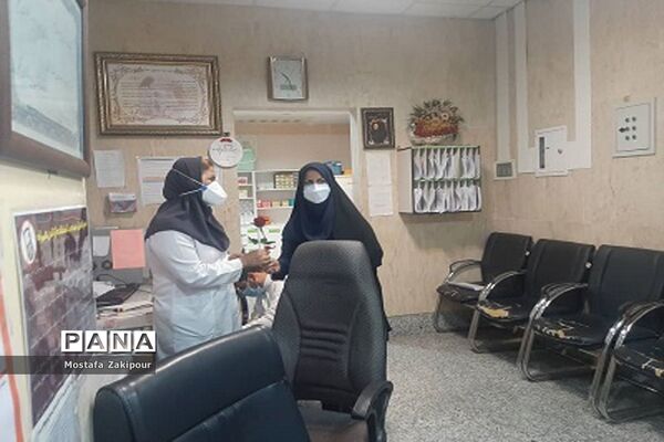 تقدیر از مدافعان سلامت مرکز آموزشی درمانی شهدای خلیج فارس