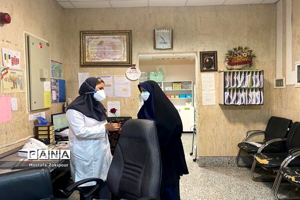 تقدیر از مدافعان سلامت مرکز آموزشی درمانی شهدای خلیج فارس