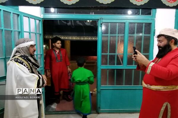 تعزیه خوانی در هنرستان ثامن الائمه(ع) قم