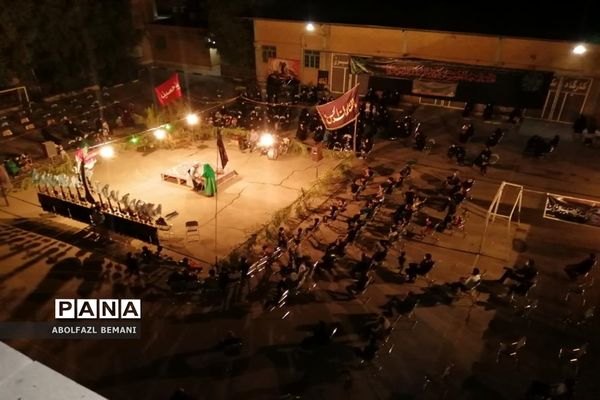 تعزیه خوانی در هنرستان ثامن الائمه(ع) قم