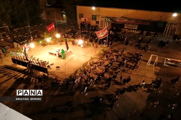 تعزیه خوانی در هنرستان ثامن الائمه(ع) قم