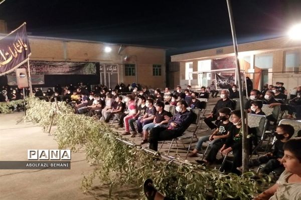 تعزیه خوانی در هنرستان ثامن الائمه(ع) قم