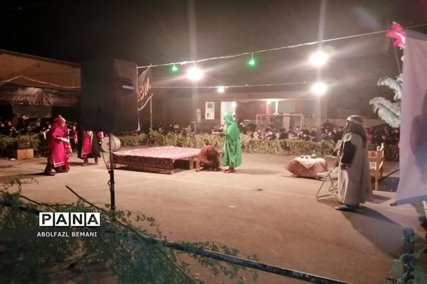 تعزیه خوانی در هنرستان ثامن الائمه(ع) قم