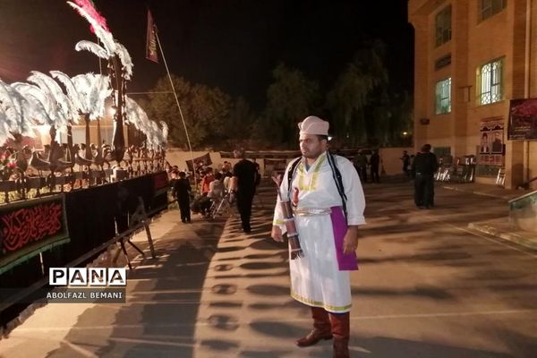 تعزیه خوانی در هنرستان ثامن الائمه(ع) قم