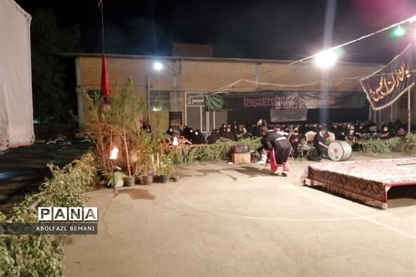 تعزیه خوانی در هنرستان ثامن الائمه(ع) قم