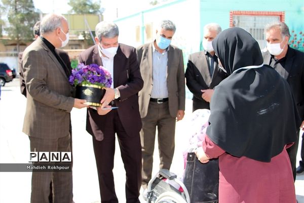 بازدید رییس سازمان آموزش و پرورش استثنایی از آموزشگاه استثنایی تدبیر بیرجند