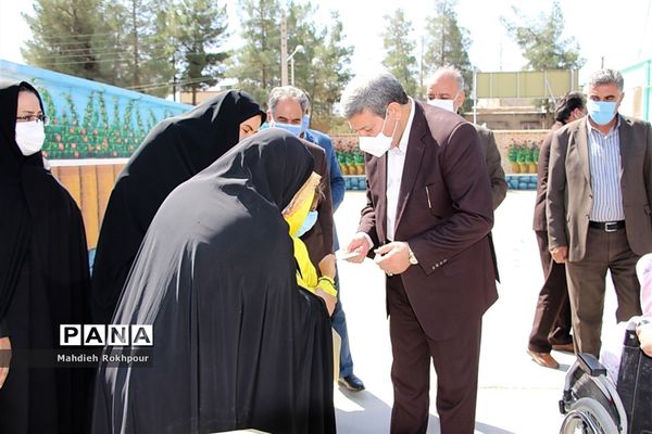 بازدید رییس سازمان آموزش و پرورش استثنایی از آموزشگاه استثنایی تدبیر بیرجند