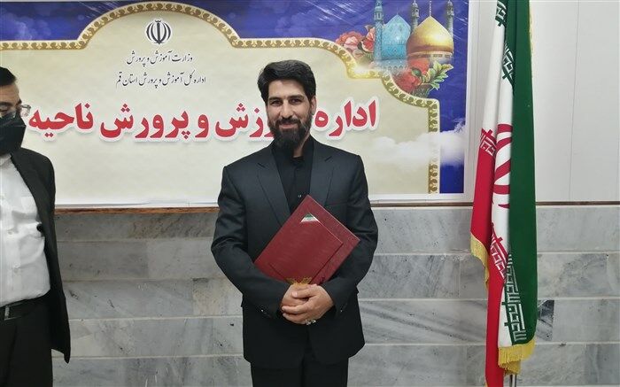 مدیر جدید کانون بسیج فرهنگیان ناحیه یک قم معرفی شد