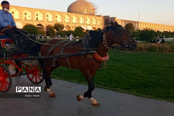 میدان امام اصفهان نمونه‌ای از معماری ایرانی و اسلامی