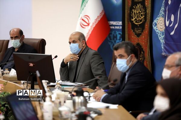 جلسه قرارگاه عملیاتی ستاد مبارزه با کرونا