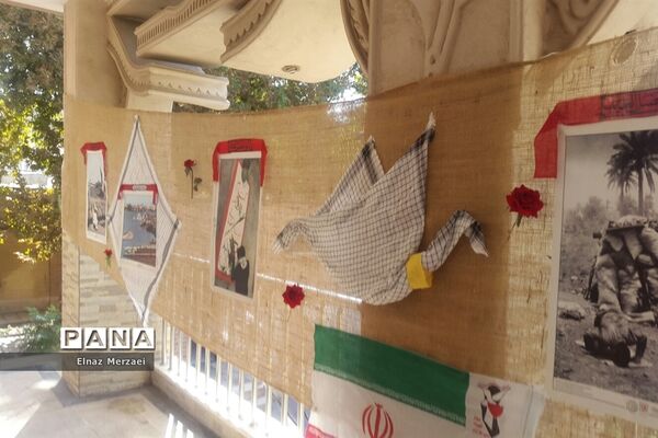 آماده‌سازی فضای آموزش و پرورش ملارد در هفته دفاع مقدس
