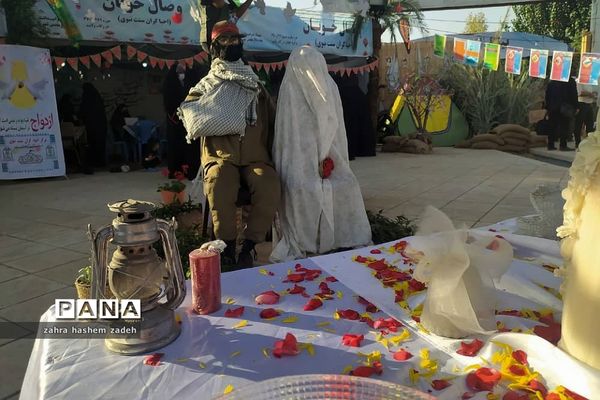 نمایشگاه هشت سال جنگ دفاع مقدس در فرهنگسرای ولا شهرری