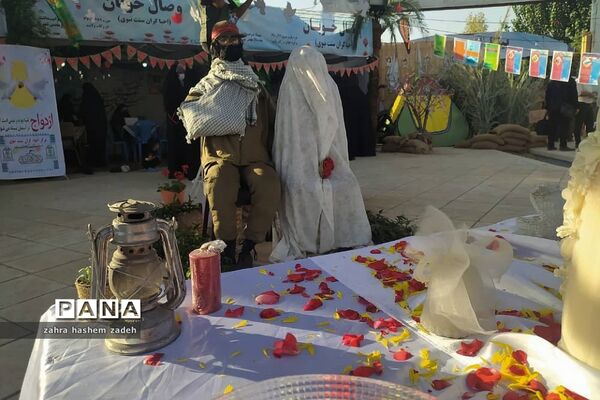 نمایشگاه هشت سال جنگ دفاع مقدس در فرهنگسرای ولا شهرری
