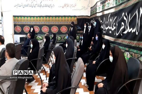 افتتاح نمایشگاه ایثار و مقاومت در شهرستان حمیدیه