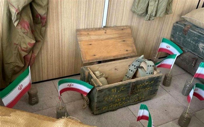 برگزاری نمایشگاه هفته دفاع مقدس در اداره بهزیستی شهرستان ملارد