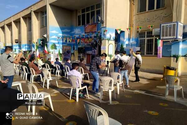 نواخته شدن زنگ ایثار و مقاومت در شاهین شهر