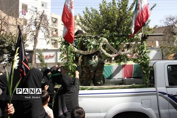 شهرستان بهارستان میزبان دو شهید گمنام در اربعین حسینی