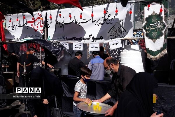 مراسم پیاده‌روی جاماندگان اربعین حسینی در رودهن