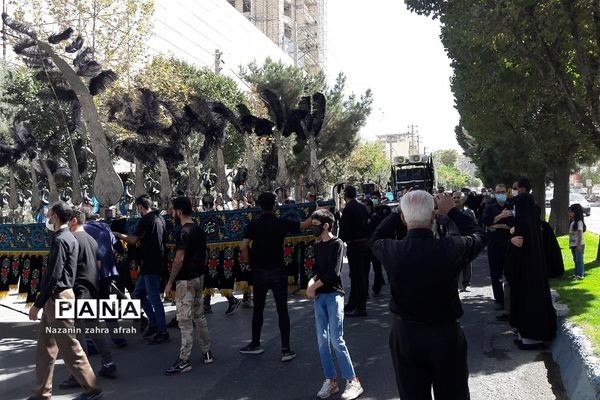 مراسم پیاده‌روی جاماندگان اربعین حسینی در رودهن