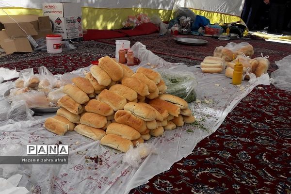 مراسم پیاده‌روی جاماندگان اربعین حسینی در رودهن