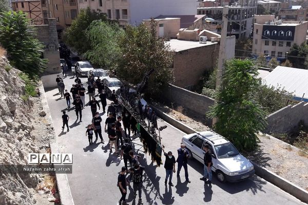 مراسم پیاده‌روی جاماندگان اربعین حسینی در رودهن