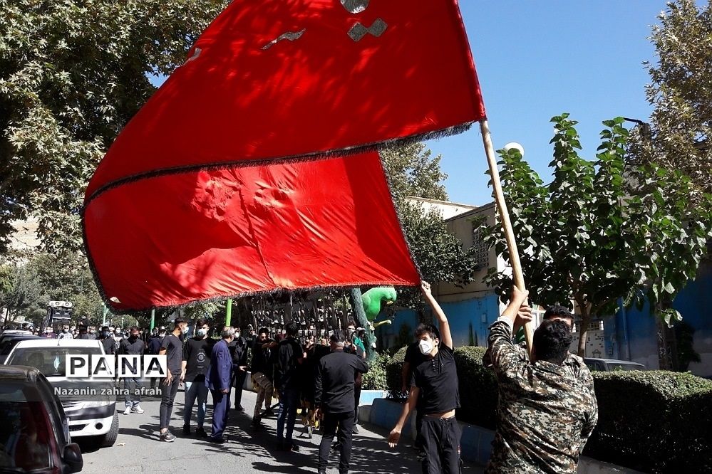 مراسم پیاده‌روی جاماندگان اربعین حسینی در رودهن