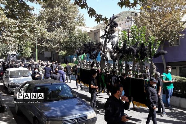 مراسم پیاده‌روی جاماندگان اربعین حسینی در رودهن