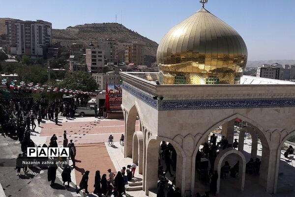 مراسم پیاده‌روی جاماندگان اربعین حسینی در رودهن