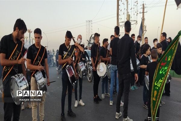 پیاده‌روی جاماندگان اربعین در قم