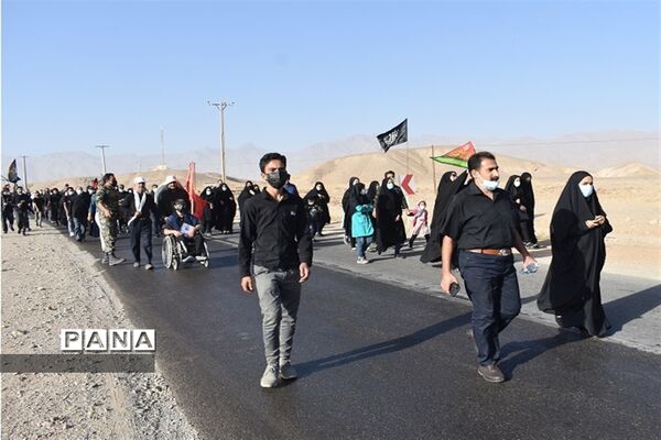 همایش جاماندگان اربعین حسینی در بهاباد