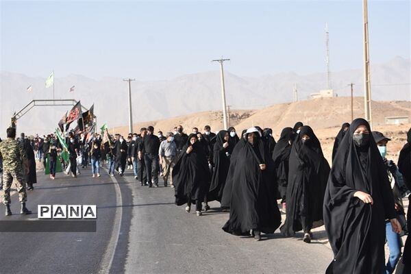 همایش جاماندگان اربعین حسینی در بهاباد