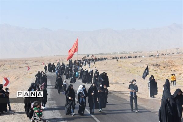 همایش جاماندگان اربعین حسینی در بهاباد