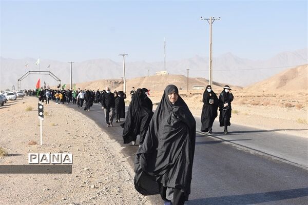 همایش جاماندگان اربعین حسینی در بهاباد