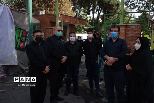 راهپیمایی جاماندگان اربعین حسینی درشهرستان ری