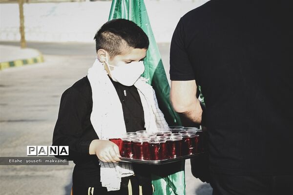 مراسم پیاده روی جاماندگان اربعین حسینی در شهرستان امیدیه