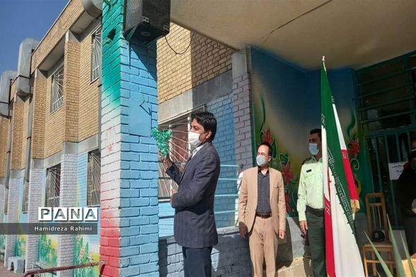 مراسم بازگشایی مدرسه شهید ثانی منطقه ۱۵