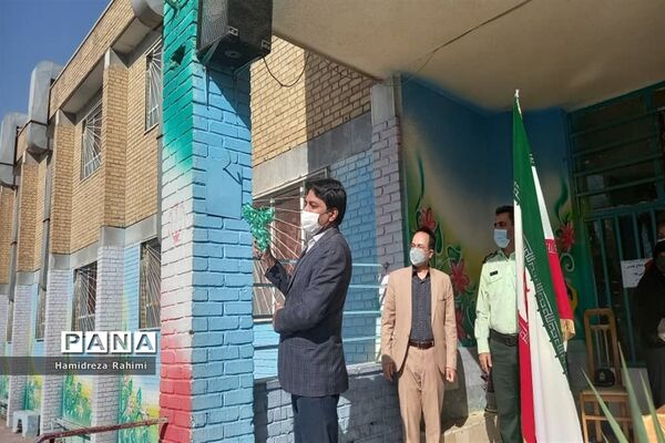 مراسم بازگشایی مدرسه شهید ثانی منطقه ۱۵
