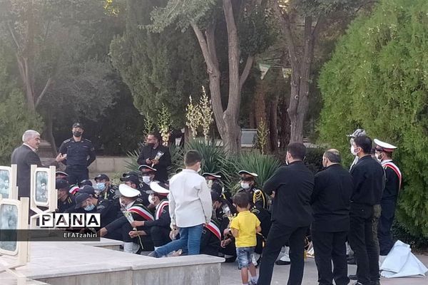 برگزاری مراسم تکریم شهدا در  اصفهان