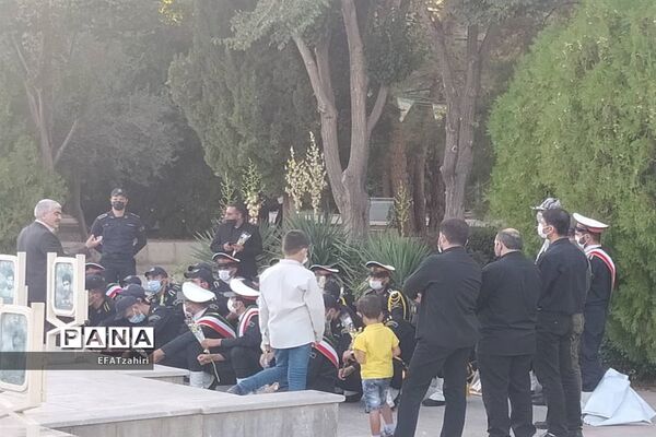 برگزاری مراسم تکریم شهدا در  اصفهان