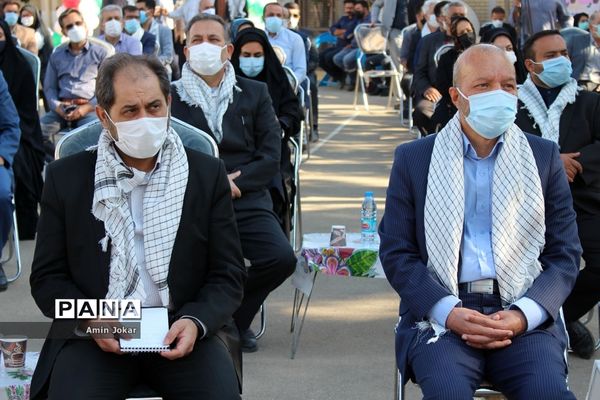 آیین نواختن زنگ آغاز سال تحصیلی در فارس