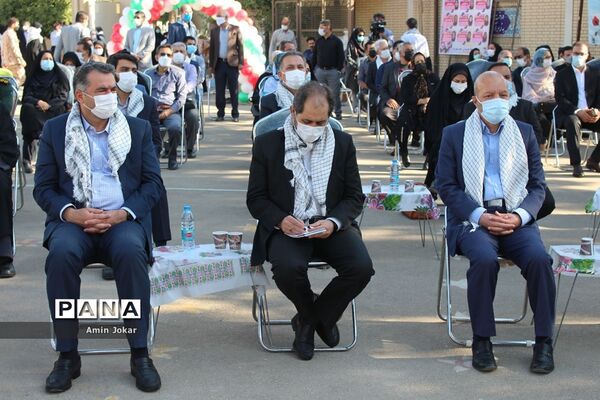 آیین نواختن زنگ آغاز سال تحصیلی در فارس